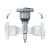 SmallRig 6595 - składany joystick, drążek sterujący do DJI FPV / FPV2 / FPV3 / RC Pro (2 sztuki)